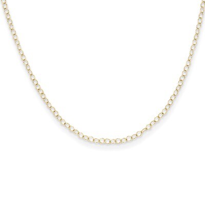 Cable Chain 15 Inch - 14k Gold GK313-15 by Madi K, MPN: GK313-15, 729341005078