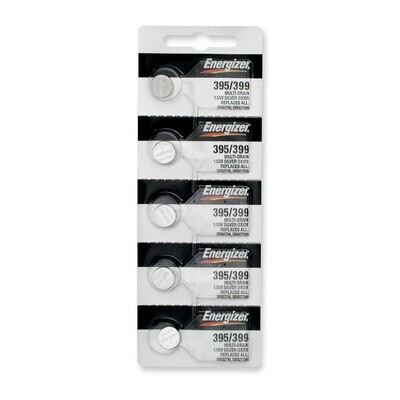 Energizer Watch Batteries Package of 5 WB395, MPN: WB395, 39800091383