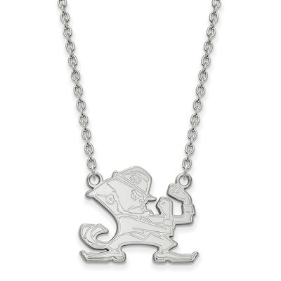 University of Notre Dame Large Pendant Necklace Sterling Silver SS058UND-18, MPN: SS058UND-18, 1911…