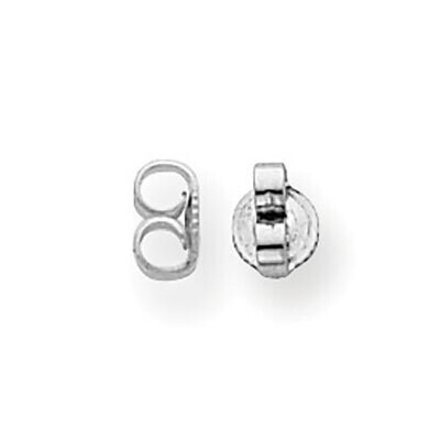 Earring Back Setting 18k White Gold 8W710, MPN: 8W710,