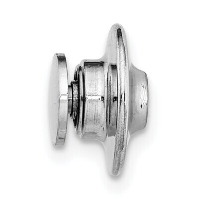White Tie-Tac Back Component Brass BW4763, MPN: BW4763,