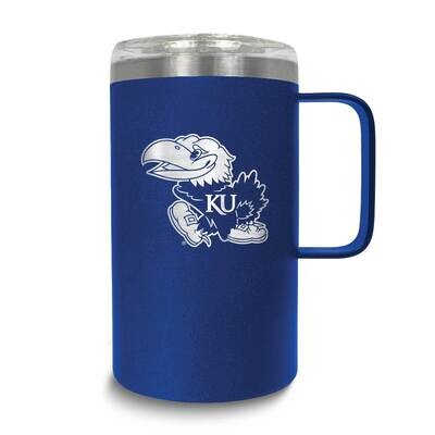 Collegiate Univeristy of Kansas Stainless Steel Hustle Mug GM26107-UKS, MPN: GM26107-UKS, 195568020…