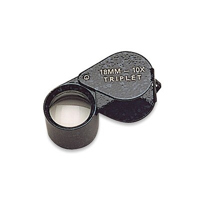 Black Marble-Look 10X Triplet Oval Loupe JT3048, MPN: JT3048, 654207153221