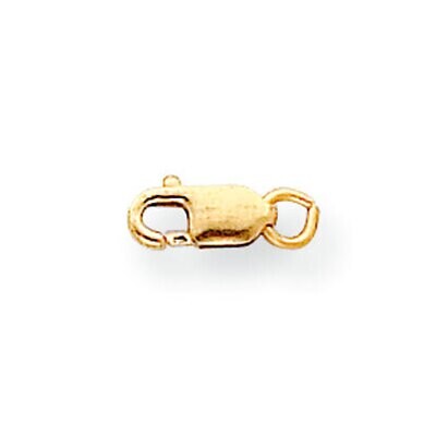 Standard Weight 8.3 x 3.2mm Lobster with Jump Ring Clasp Gold Filled GF3374, MPN: GF3374,