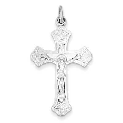 INRI Crucifix Pendant Sterling Silver QC3420, MPN: QC3420, 883957558790