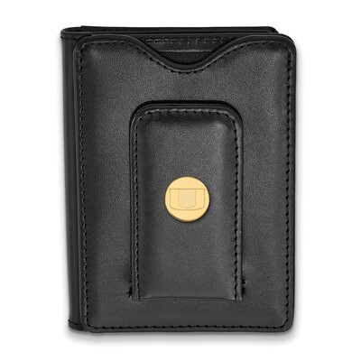 University of Miami Black Leather Wallet Gold-plated Sterling Silver GP013UMF-W1, MPN: GP013UMF-W1,…