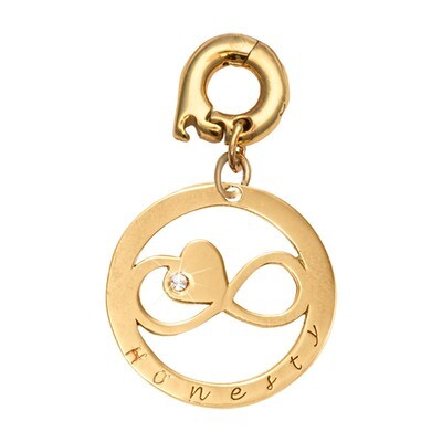 Nikki Lissoni Honesty Charm Gold-Plated 20mm D1182GM, MPN: D1182GM, 8718819239635