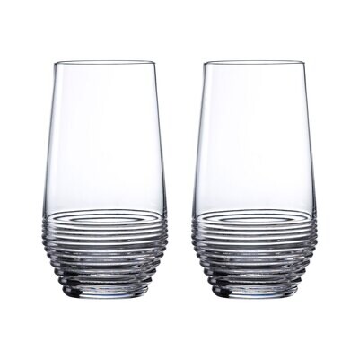Waterford Mixology Circon Hiball 17 Oz Set of 2 1052031, MPN: 1052031, 701587429481