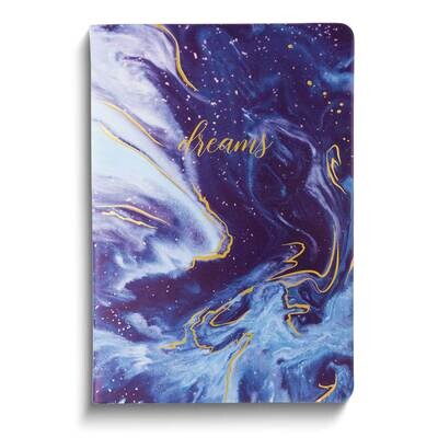 Blue DREAMS with Gold Foil 6x8 Inch 256-Page Journal GM24454, MPN: GM24454, 826635194347
