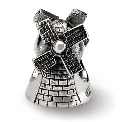 Windmill Bead - Sterling Silver QRS1399, MPN: QRS1399, 883957303598