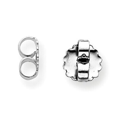 Earring Back Setting 18k White Gold 8W722, MPN: 8W722,