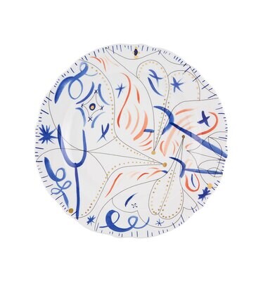 Vista Alegre Folkifunki Round Platter Blue 21127783, MPN: 21127783, 5601266910796