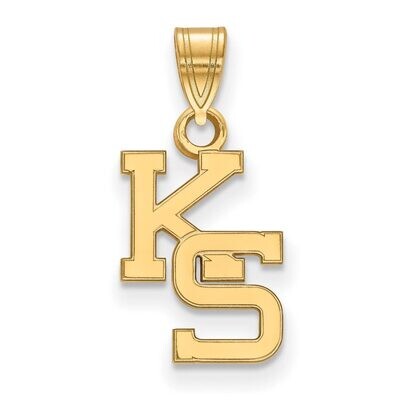 Kansas State University Small Pendant 10k Yellow Gold 1Y044KSU, MPN: 1Y044KSU, 886774817460