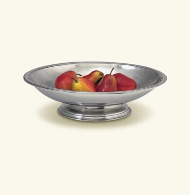 Match Pewter Oval Footed Centerpiece 1028, MPN: 1028,