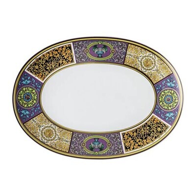 Versace Barocco Mosaic Platter 15 Inch, MPN: 19335-403728-12738, 790955172678