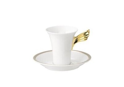 Versace Medusa D&#39;Or AD Cup &amp; Saucer 5 Inch 3 oz, MPN: 19300-409950-14720, 790955109100