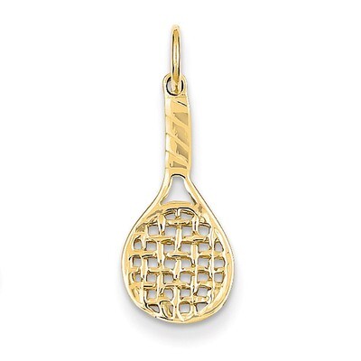 Racquet Charm 14k Gold A4773, MPN: A4773, 883957897530