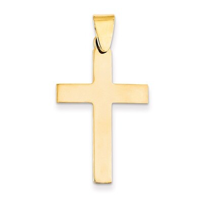 Cross Pendant 14k Gold Polished XR565, MPN: XR565, 658226124590