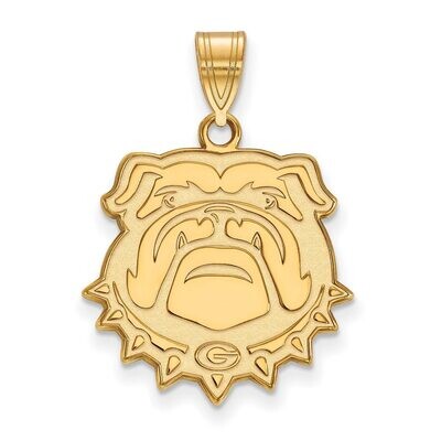 University of Georgia Large Pendant Gold-plated Silver GP072UGA, MPN: GP072UGA, 886774954165