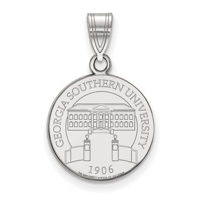 Georgia Southern University Medium Crest Pendant Sterling Silver SS007GSU, MPN: SS007GSU, 886774685…