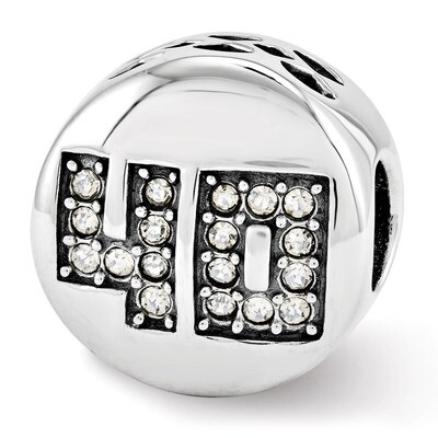 Swarovski Fabulous 40 Bead - Sterling Silver QRS3453, MPN: QRS3453, 886774964874