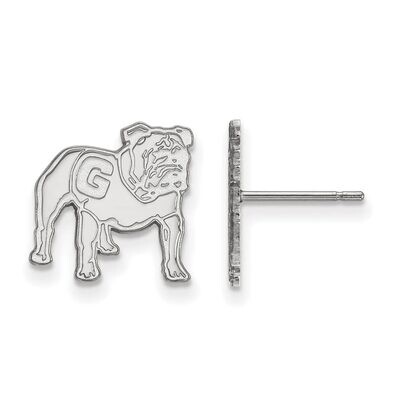 University of Georgia Small Post Earring 14k White Gold 4W065UGA, MPN: 4W065UGA, 886774853208