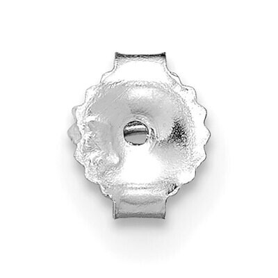 Medium Friction Earring Nut 14k White Gold WG2706, MPN: WG2706,