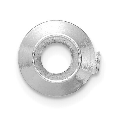 Round Bezel .05ct. Pendant Setting 14k White Gold WG962, MPN: WG962,