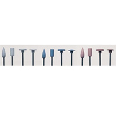 Set Of 12 Assorted Mounted Silicone Polishers JT430, MPN: JT430, 654207191322