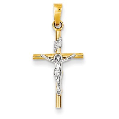 INRI Crucifix Pendant 14k Two-Tone Gold C3896, MPN: C3896, 191101095313