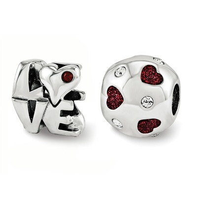 All You Need Is Love Boxed Bead Set Sterling Silver QRSET144, MPN: QRSET144, 191101500305