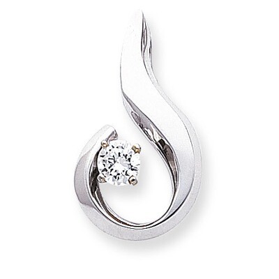 Peg Set Slide Mounting 14k White Gold XSW12, MPN: XSW12,