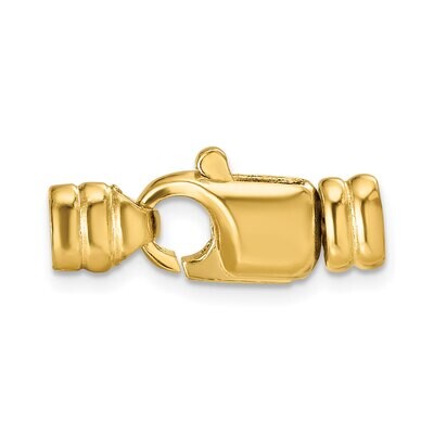 Round Lobster w / Swivel Endcaps Clasp 14k Yellow Gold YG1686, MPN: YG1686,