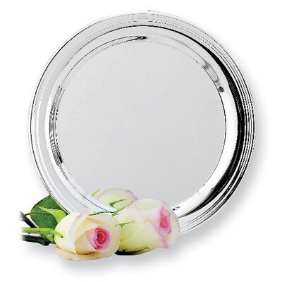 Nickel-plated 8.5 Round Tray GP5281, MPN: GP5281, 47105224948