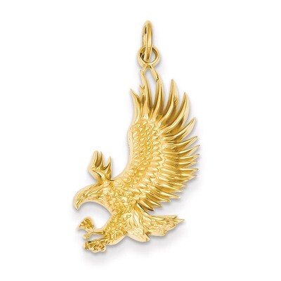 American Bald Eagle Charm 14k Gold D3460, MPN: D3460, 886774093574