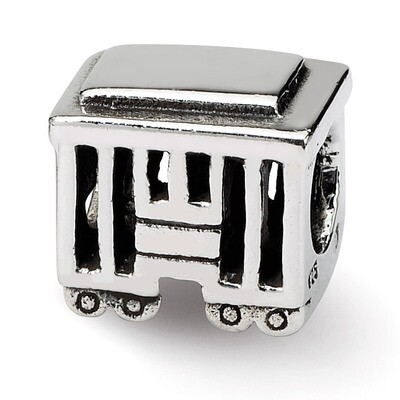 Streetcar Bead - Sterling Silver QRS1626, MPN: QRS1626, 883957307404