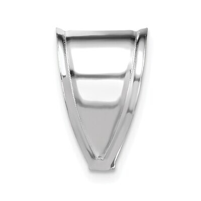 Large Stamped Bail 14k White Gold WG1546, MPN: WG1546,