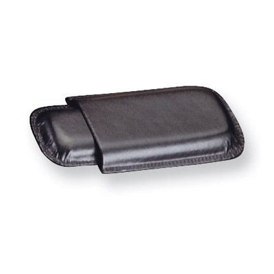 Black Leather Two Cigar Case GL8474, MPN: GL8474, 797140581321
