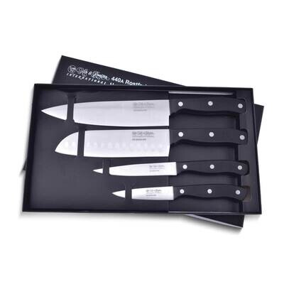 Stainless Steel 4 Piece Kitchen Knife Set GM26082, MPN: GM26082, 26615072218