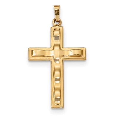 Cross Pendant 14k Gold Polished XR1564, MPN: XR1564, 886774017525