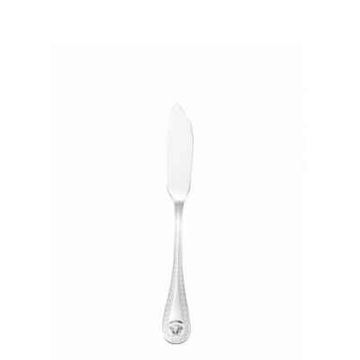 Versace Medusa Flatware Fish Knife 7 3/4 inch - Silver-Plated, MPN: 19300-120900-70037, 790955233034