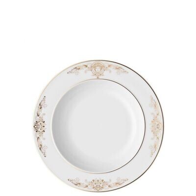 Versace Medusa Gala Rim Soup Plate 8 1/2 Inch, MPN: 19325-403635-10322, 790955942066
