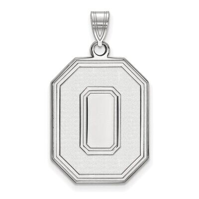 Ohio State University x-Large Pendant 10k White Gold 1W048OSU, MPN: 1W048OSU, 886774789484