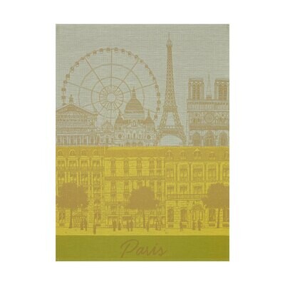 Le Jacquard Francais Paris Panorama Sun Tea Towel 24 X 31 Inch 22743 Set of 4, MPN: 22743, 36602692…