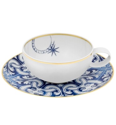 Vista Alegre Transatlantica Tea Cup &amp; Saucer, MPN: 21117680,