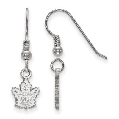 Toronto Maple Leafs x-Small Dangle Earring Wire Sterling Silver SS005MLE, MPN: SS005MLE, 8867749573…