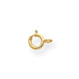 Spring Ring with Closed Ring Clasp 10k Yellow Gold 1Y1718, MPN: 1Y1718,