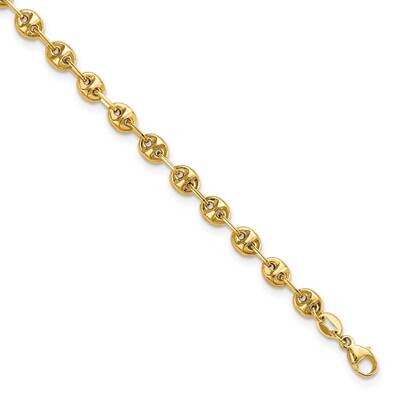 Fancy Link Bracelet 14k Gold Polished SF2844-7.5, MPN: SF2844-7.5, 883957810881