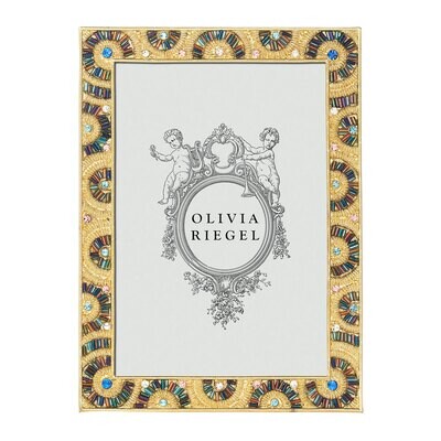 Olivia Riegel Gold Christopher 5 x 7 Inch Picture Frame RT0206, MPN: RT0206,