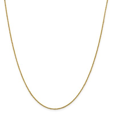 Leslie&#39;s 24 Inch 1 mm Sparkle Singapore Chain 14k Gold HB-1828-24, MPN: 1828-24, 191101741654